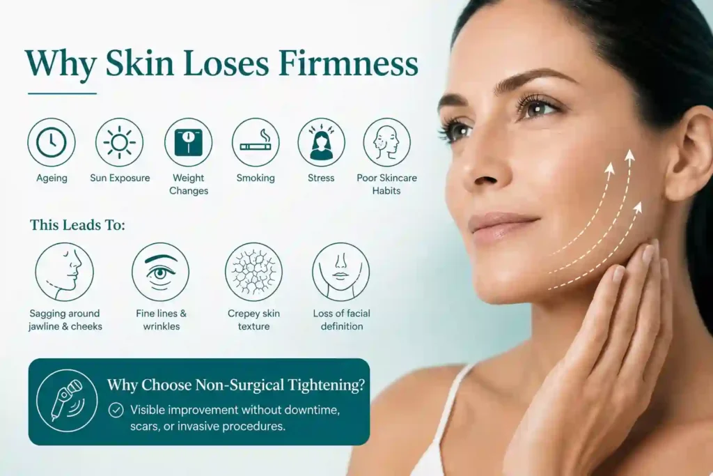 What Makes Skin Lose Firmness and Why Do People Seek Non-Surgical Tightening Slough?